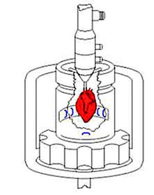 MDE GmbH - Isolated Heart Perfusion System - Structure of the Sensor