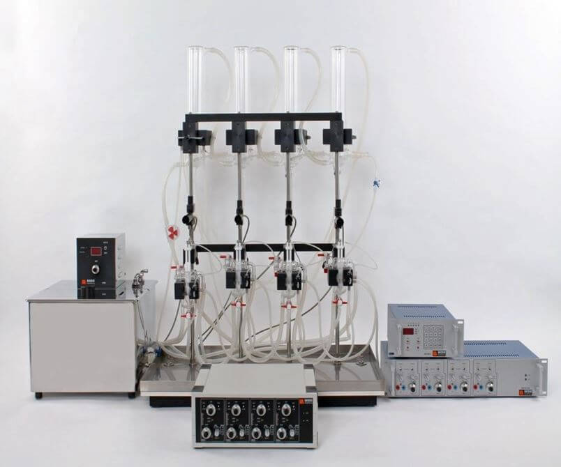 MDE GmbH - Isolated Muscle Tissue Systems - Four-Channel Modular Tissue Bath System