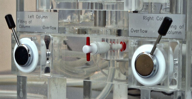 MDE GmbH - Isolated Heart Perfusion System - Saline Solution Managing Taps